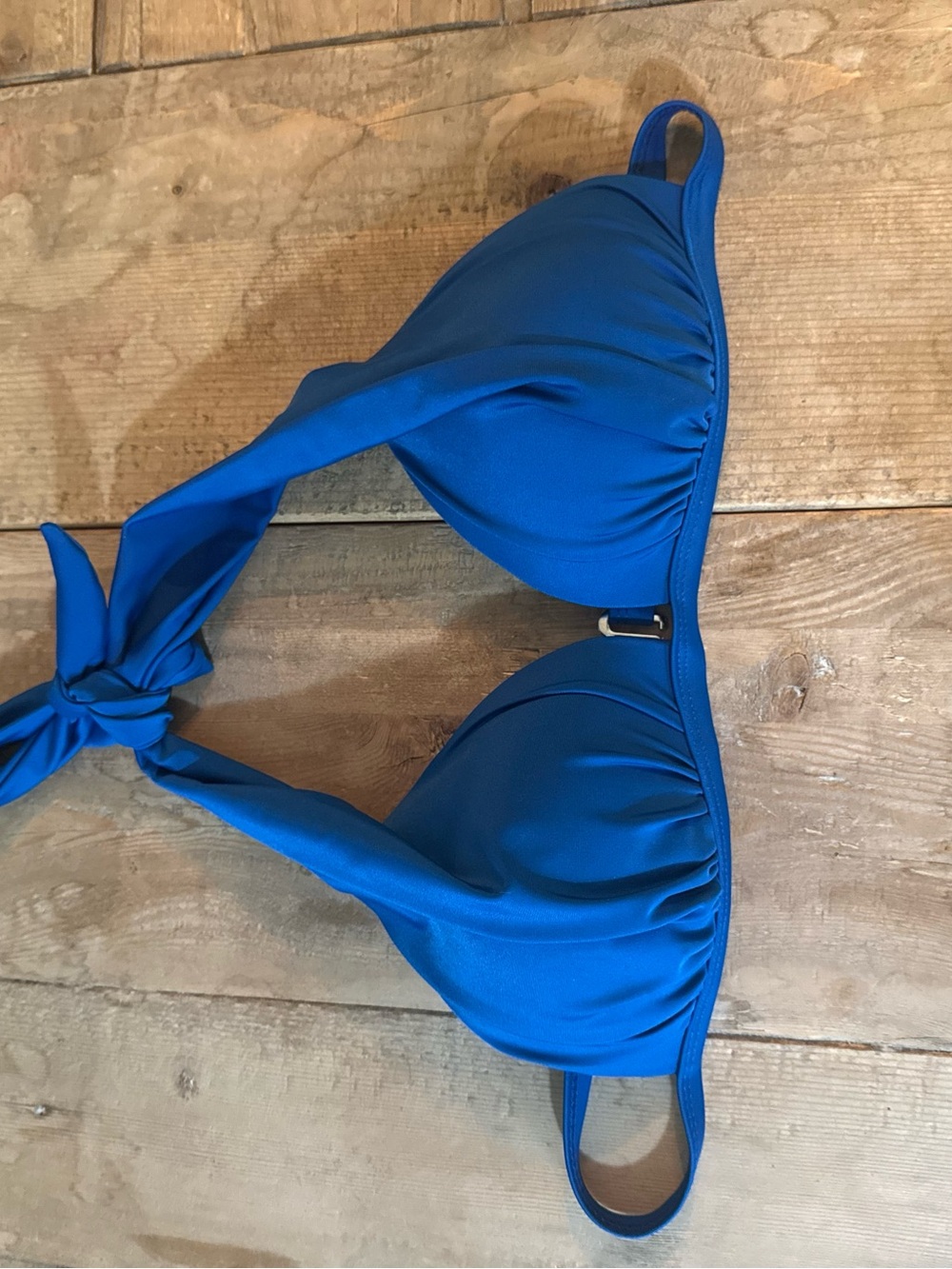 Victoria's Secret Royal Blue Halter Bikini Top